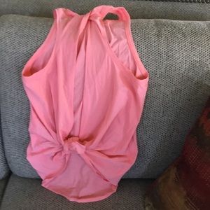 Lululemon tie back tank